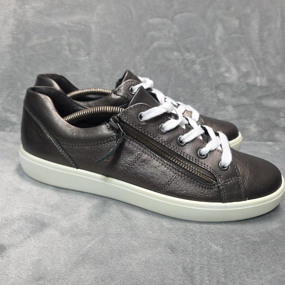 Hotter‎ "Chase" Sneakers US 8.5 Bronze Shimmer Lace-up Low